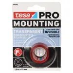 DWUSTRONNA TAŚMA MONTAŻOWA MOUNTING-PRO/TRANSPARENT/1.5X19 TESA