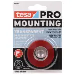 DWUSTRONNA TAŚMA MONTAŻOWA MOUNTING-PRO/TRANSPARENT/5X19 TESA