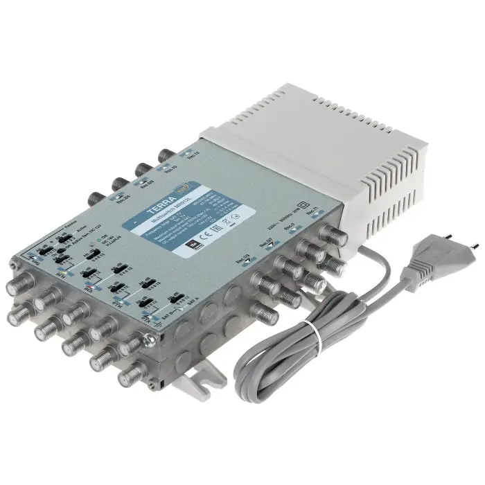 MULTISWITCH MR-912L 9 WEJŚĆ / 12 WYJŚĆ TERRA