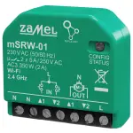 INTELIGENTNY STEROWNIK ROLET M/SRW-01 Wi-Fi 230 V AC ZAMEL