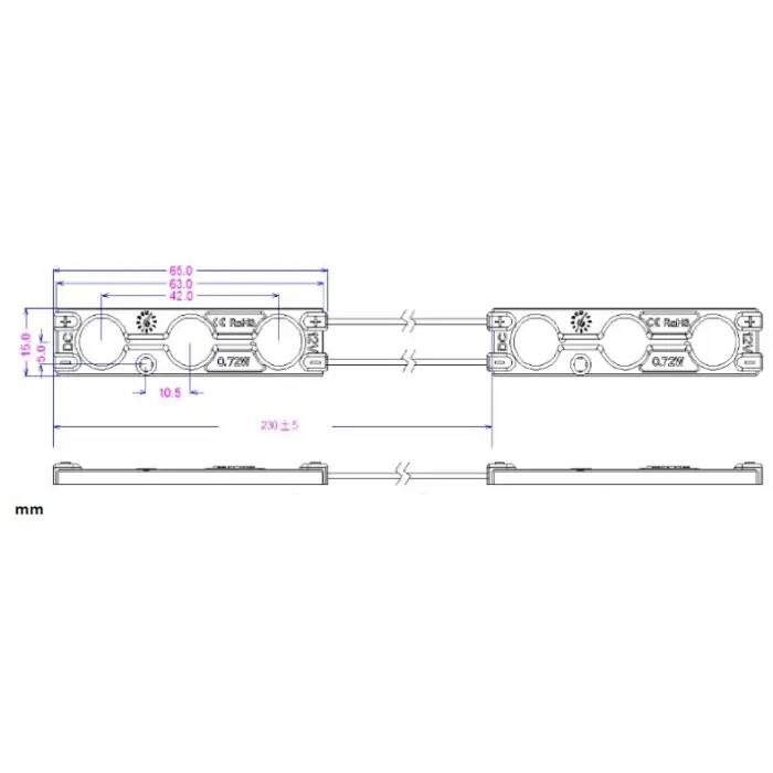 MODUŁ LED MW-MLD-2835-3NW-LENS-4000K MW Lighting