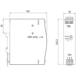 ZASILACZ IMPULSOWY NDR-75-24 MEAN WELL