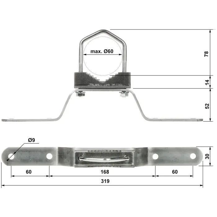 OBEJMA MUROWA OMM-60W6