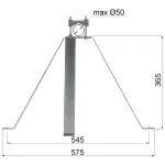 OBEJMA MUROWA OMP-50L40