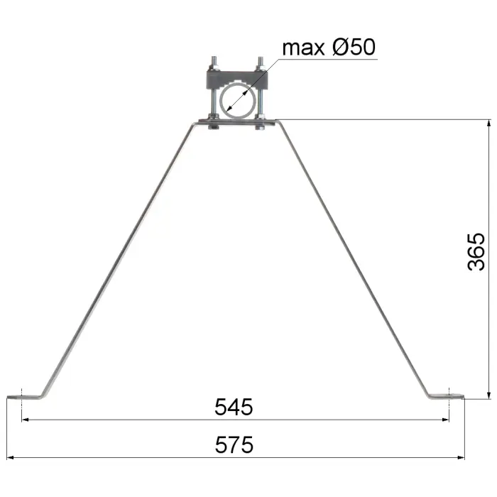 OBEJMA MUROWA OMP-50L40