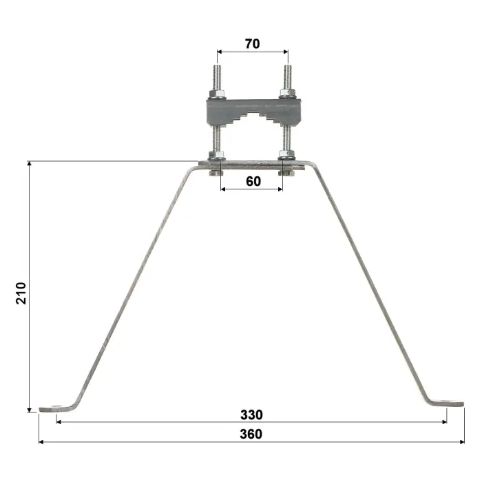 OBEJMA MUROWA OMP-60L22