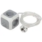 LISTWA ZASILAJĄCA OR-AE-13144 (4 GNIAZDA + 2 USB) ORNO