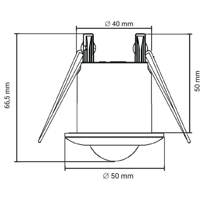 SUFITOWY CZUJNIK RUCHU OR-CR-235 AC 230V