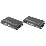ŚWIATŁOWODOWY KONWERTER WIDEO OVH-4D/SC 4x VIDEO + RS-485 KOMPLET TXRX