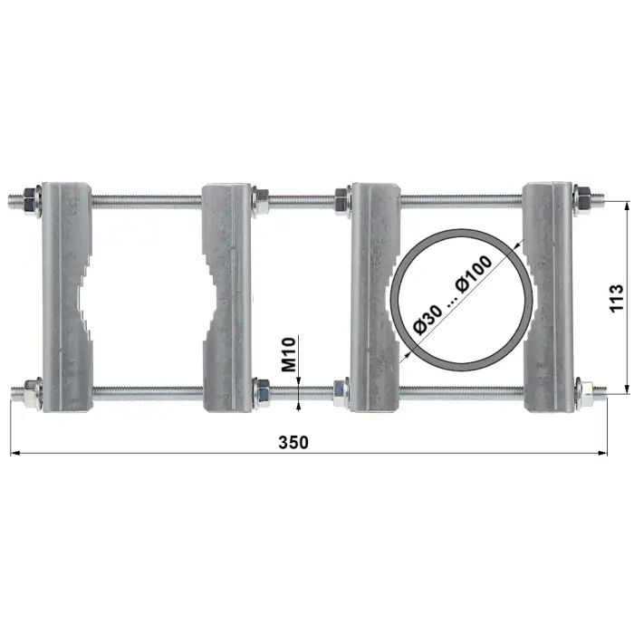 OBEJMA DYSTANSOWA OZP-100