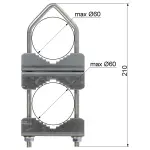 OBEJMA DYSTANSOWA OZP-60