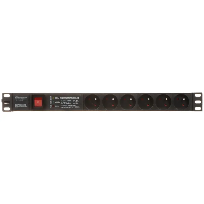 LISTWA ZASILAJĄCA PD-6/R-SPD-3L