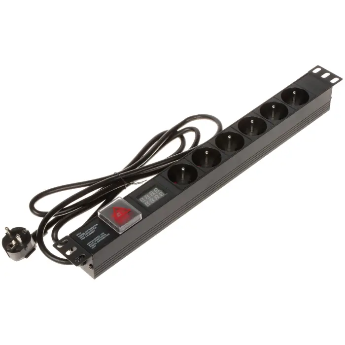 LISTWA ZASILAJĄCA PD-6/R-VA