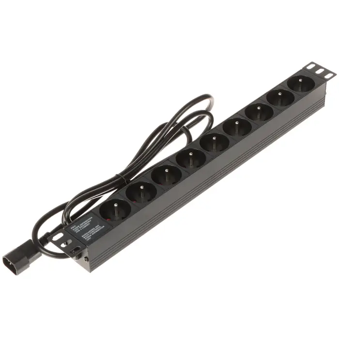 LISTWA ZASILAJĄCA PD-9/R-IEC 1.8 m