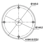 ADAPTER KAMER SZYBKOOBROTOWYCH PFA102 DAHUA