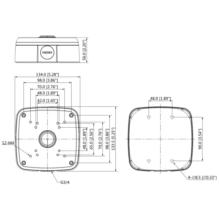 UCHWYT KAMERY PFA121-V2 DAHUA