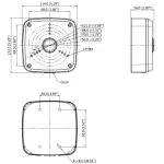 UCHWYT KAMERY PFA122-B DAHUA