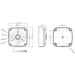 UCHWYT KAMERY PFA122-V2 DAHUA