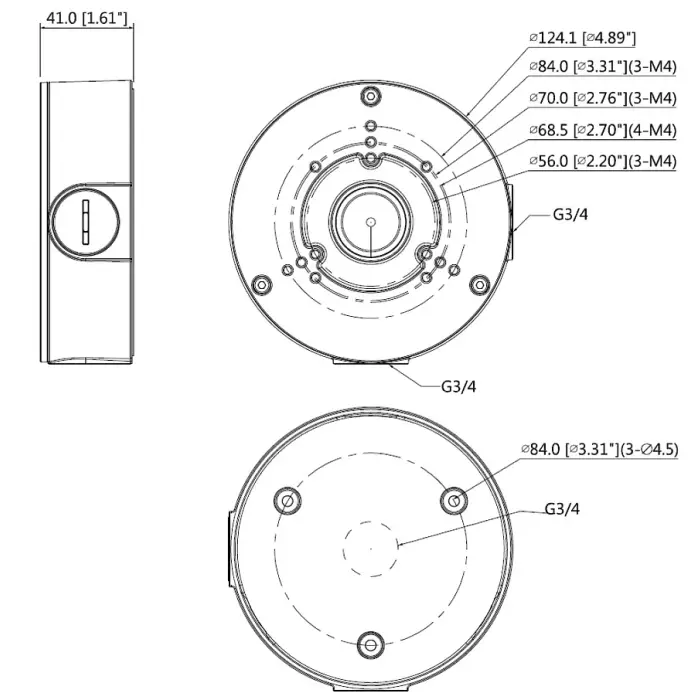 UCHWYT KAMERY PFA130-E DAHUA