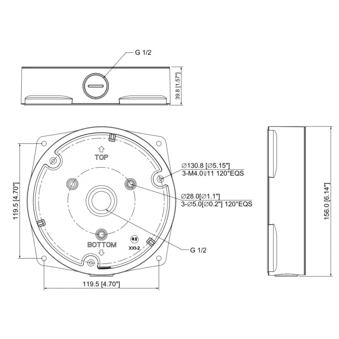 UCHWYT KAMERY PFA132-E DAHUA