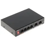 SWITCH POE PFS3006-4GT-60-V2 4-PORTOWY DAHUA