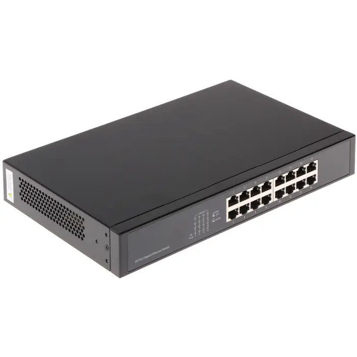 SWITCH PRZEMYSŁOWY PFS3016-16GT 16-PORTOWY DAHUA