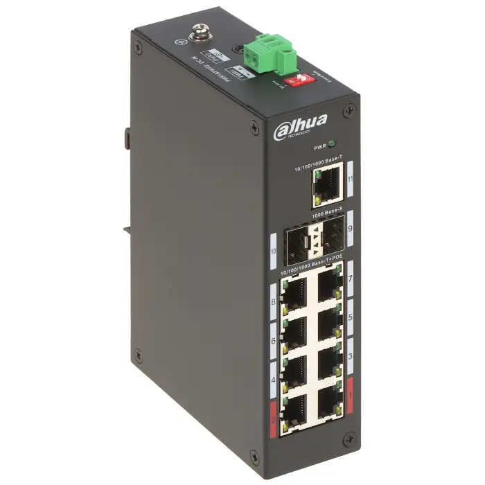 SWITCH POE PFS3211-8GT-120-V2 8-PORTOWY SFP DAHUA