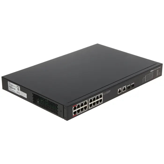 SWITCH PRZEMYSŁOWY POE PFS3220-16GT-240-V2 16-PORTOWY SFP DAHUA