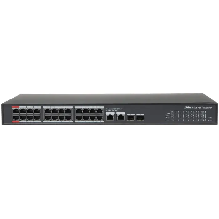 SWITCH PRZEMYSŁOWY POE PFS3228-24GT-360-V2 24-PORTOWY SFP DAHUA