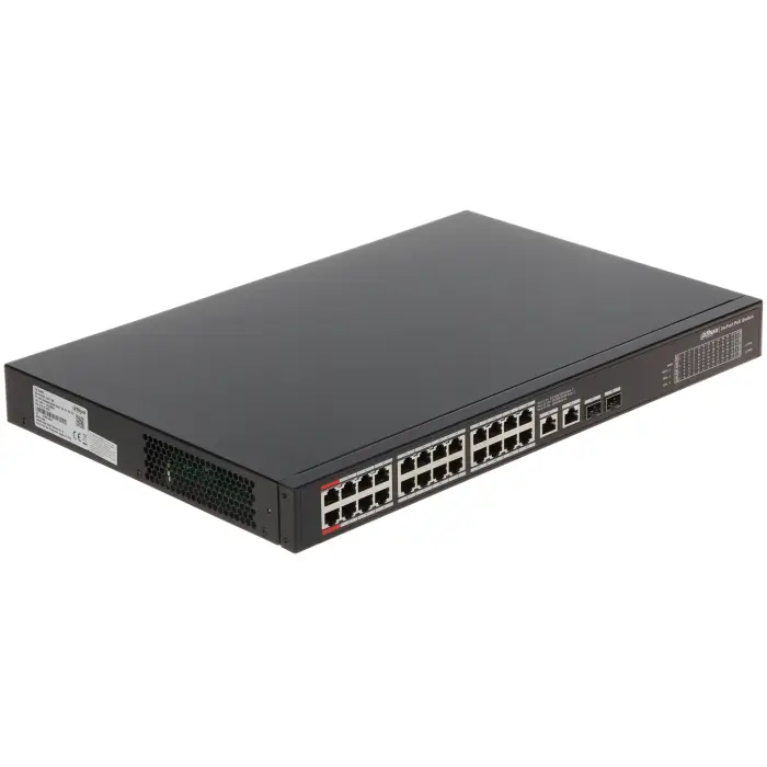SWITCH PRZEMYSŁOWY POE PFS3228-24GT-360-V2 24-PORTOWY SFP DAHUA