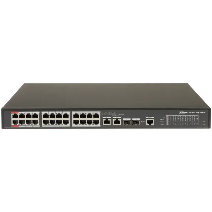 SWITCH POE PFS4226-24ET-360-V3 24-PORTOWY SFP DAHUA