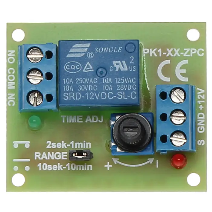 MODUŁ PRZEKAŹNIKA CZASOWEGO PK1-12-ZPC DELTA