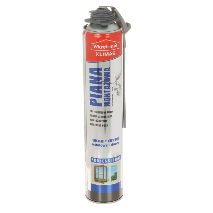 PIANA MONTAŻOWA PMPL-900-65L NISKOROZPRĘŻNA PUSZKA 880 ml WKRĘT-MET KLIMAS