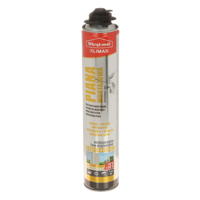 PIANA MONTAŻOWA PMPPLE-750 NISKOROZPRĘŻNA PUSZKA 750 ml WKRĘT-MET KLIMAS