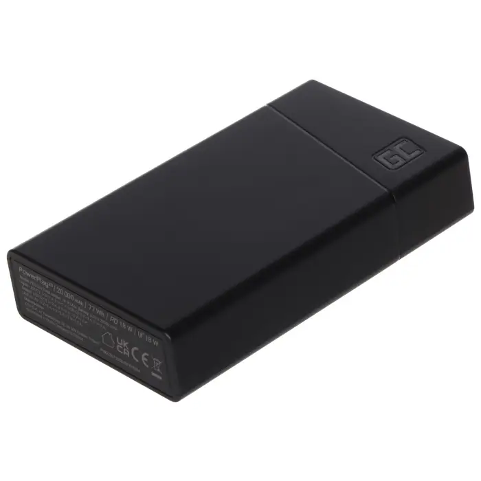 POWERBANK POWERPLAY-20-GC 20000 mAh 18 W Green Cell