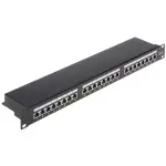 PATCH PANEL RJ-45 PP-24/RJ6-C/FTP-S