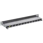 PATCH PANEL RJ-45 PP-24/RJ6-C/FTP