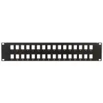 PATCH PANEL KEYSTONE PP-32/FX/2U