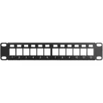 PATCH PANEL KEYSTONE PP10-12/K 10 