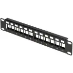 PATCH PANEL KEYSTONE PP10-12/K 10