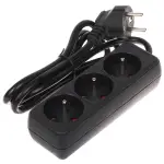 LISTWA ZASILAJĄCA PR-1.5M-3G/B (3 GNIAZDA) 1.3 m