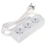 LISTWA ZASILAJĄCA PR-1.5M-3G/W (3 GNIAZDA) 1.3 m