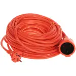 PRZEDŁUŻACZ PS-2X1.5-20M/ORANGE 20 m