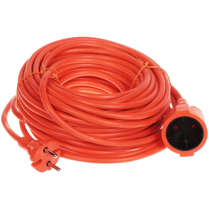 PRZEDŁUŻACZ PS-2X1.5-20M/ORANGE 20 m
