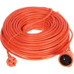 PRZEDŁUŻACZ PS-2X1.5-50M/ORANGE 50 m