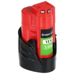 AKUMULATOR DO ELEKTRONARZĘDZI PTML12V3-GC Zamiennik Milwaukee M12 12V 3 Ah Green Cell