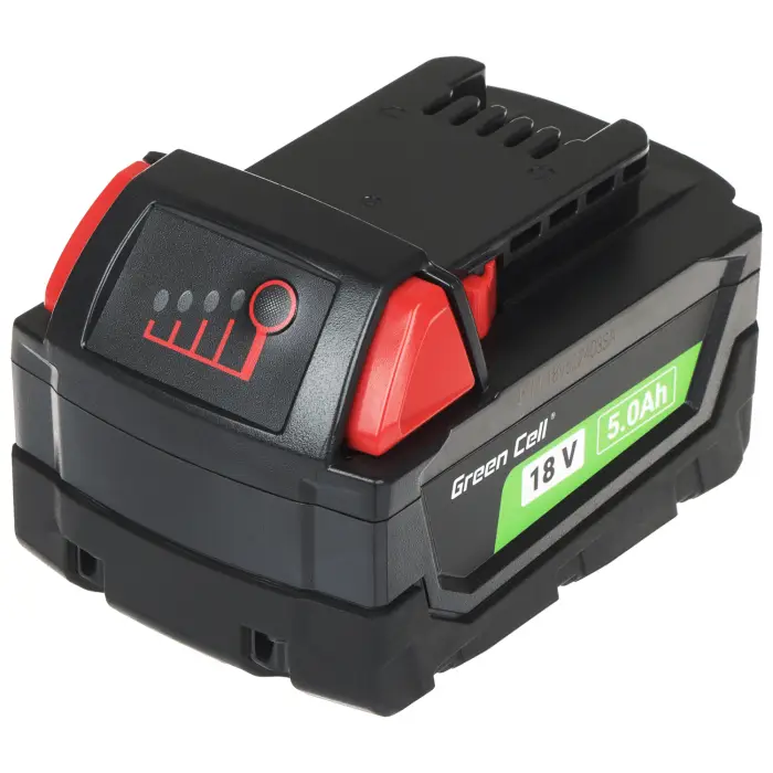 AKUMULATOR DO ELEKTRONARZĘDZI PTML18V5-GC Zamiennik Milwaukee M18 18V 5 Ah Green Cell