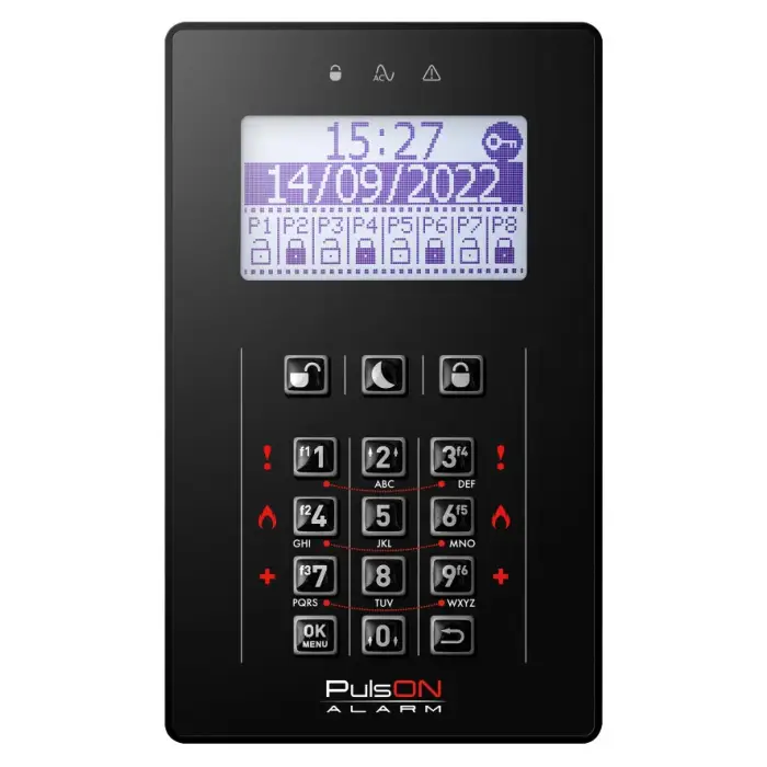 KLAWIATURA DO CENTRALI ALARMOWEJ PULSON-LCD/C-BL