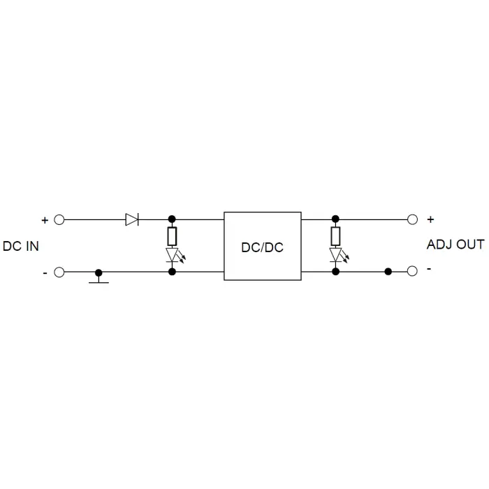 MODUŁ PRZETWORNICY PZD-3520-W6 DC/DC