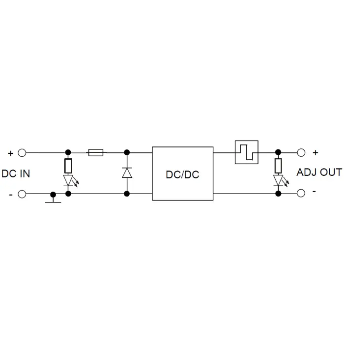 MODUŁ PRZETWORNICY PZU-4810-D2 DC/DC